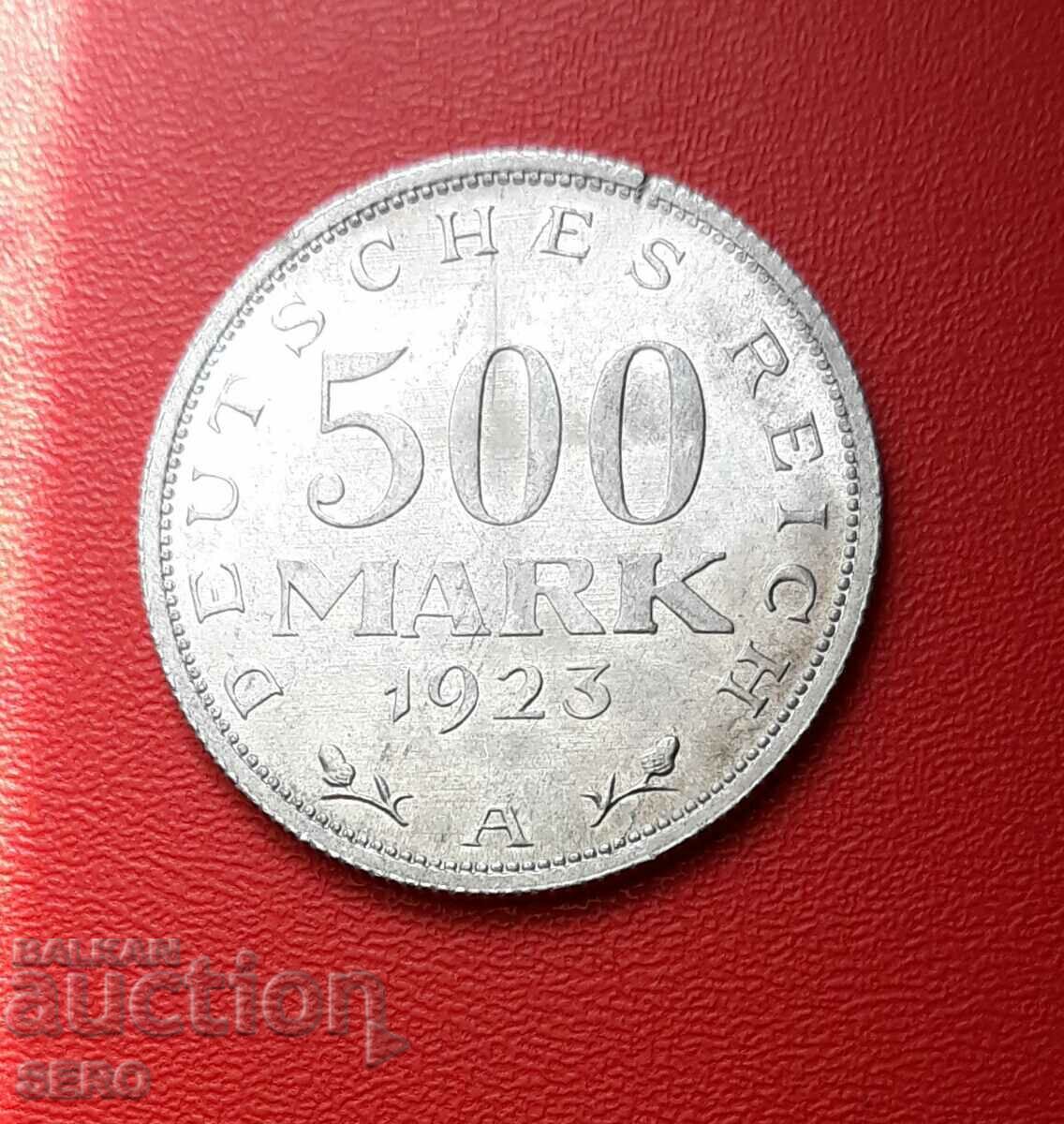 Germania-500 timbre 1923 A-Berlin