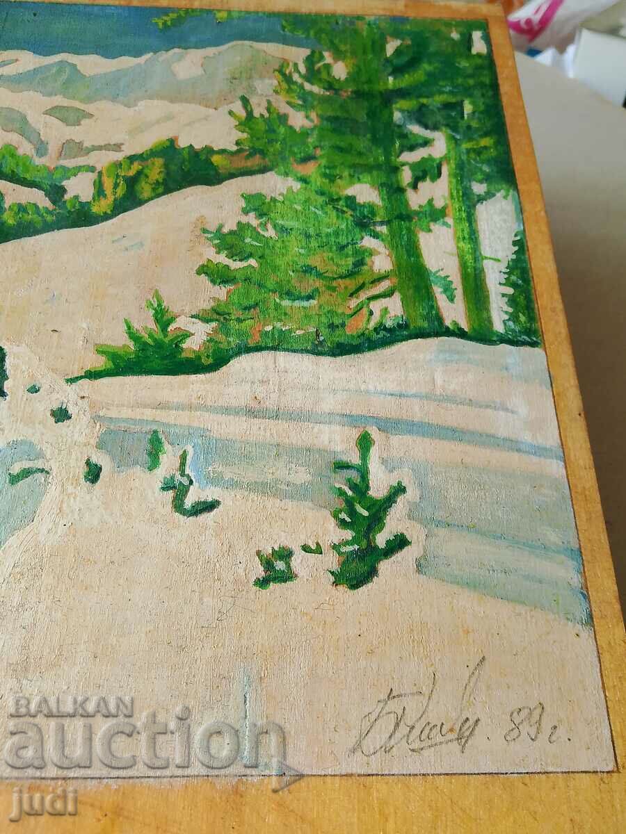 Oil painting signed - 6 Oil painting signed - 6