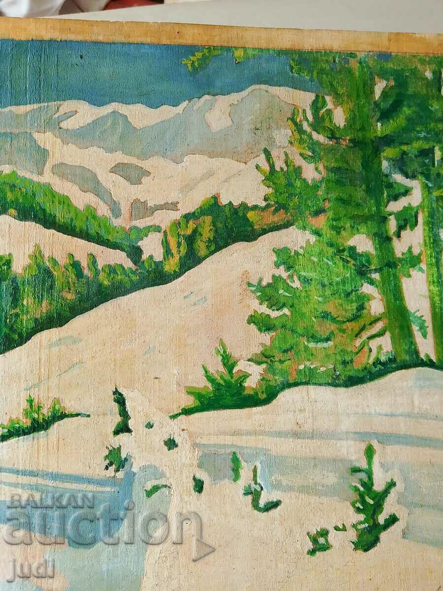 Oil painting signed - 7 Oil painting signed - 7