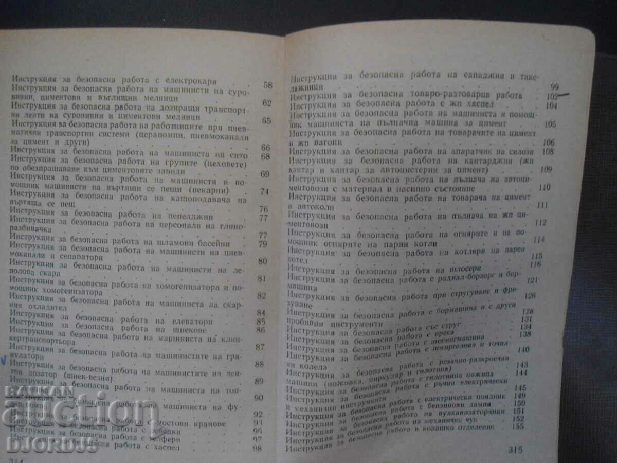 Auction  MANUAL of instructions... in the manufacture of cement and lime