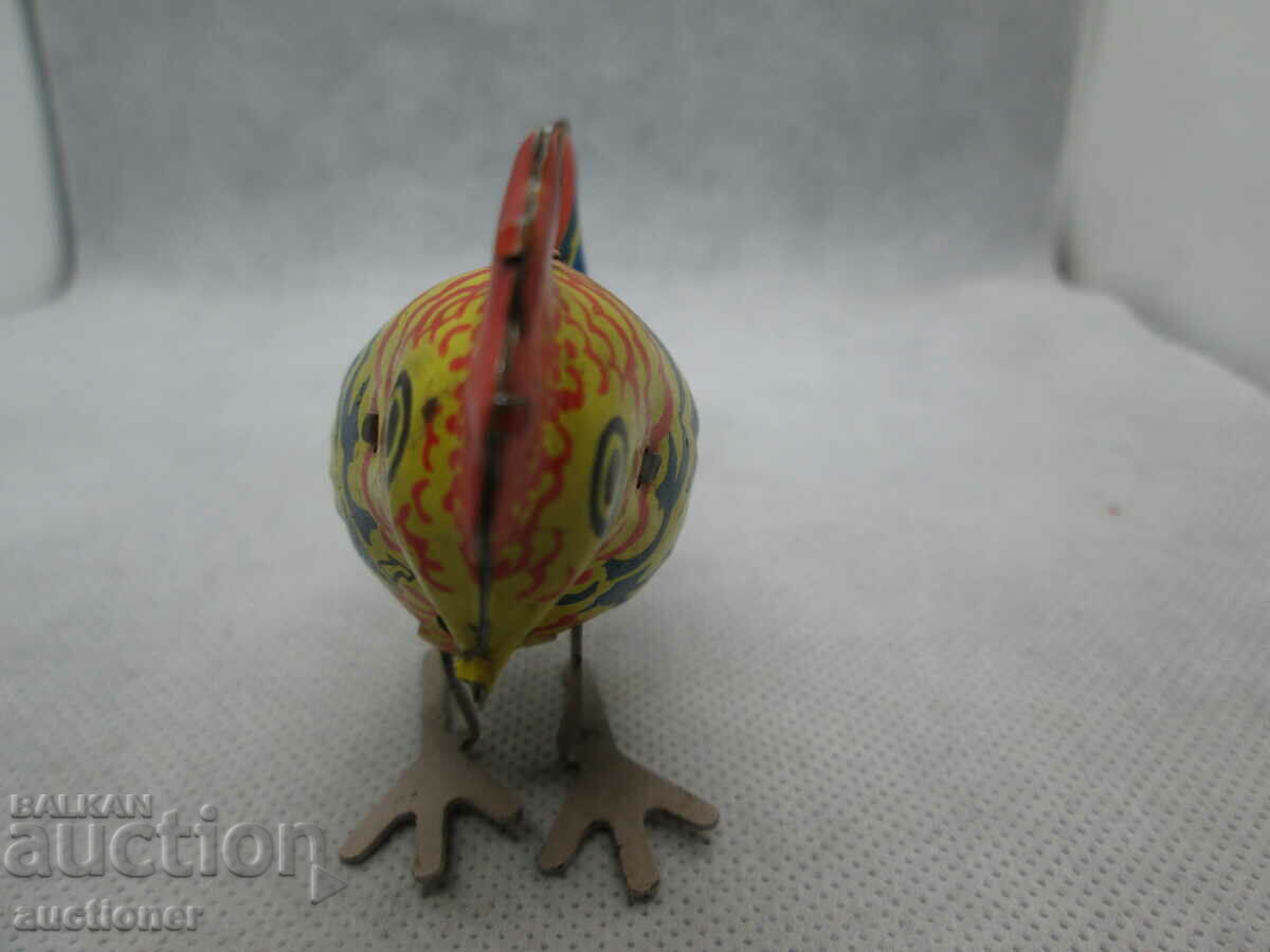 RARE OLD METAL - SOC. TOY WITH MECHANISM, ROOSTER with price 25.00 BGN | € 12.78 RARE OLD METAL - SOC. TOY WITH MECHANISM, ROOSTER with price 25.00 BGN | € 12.78