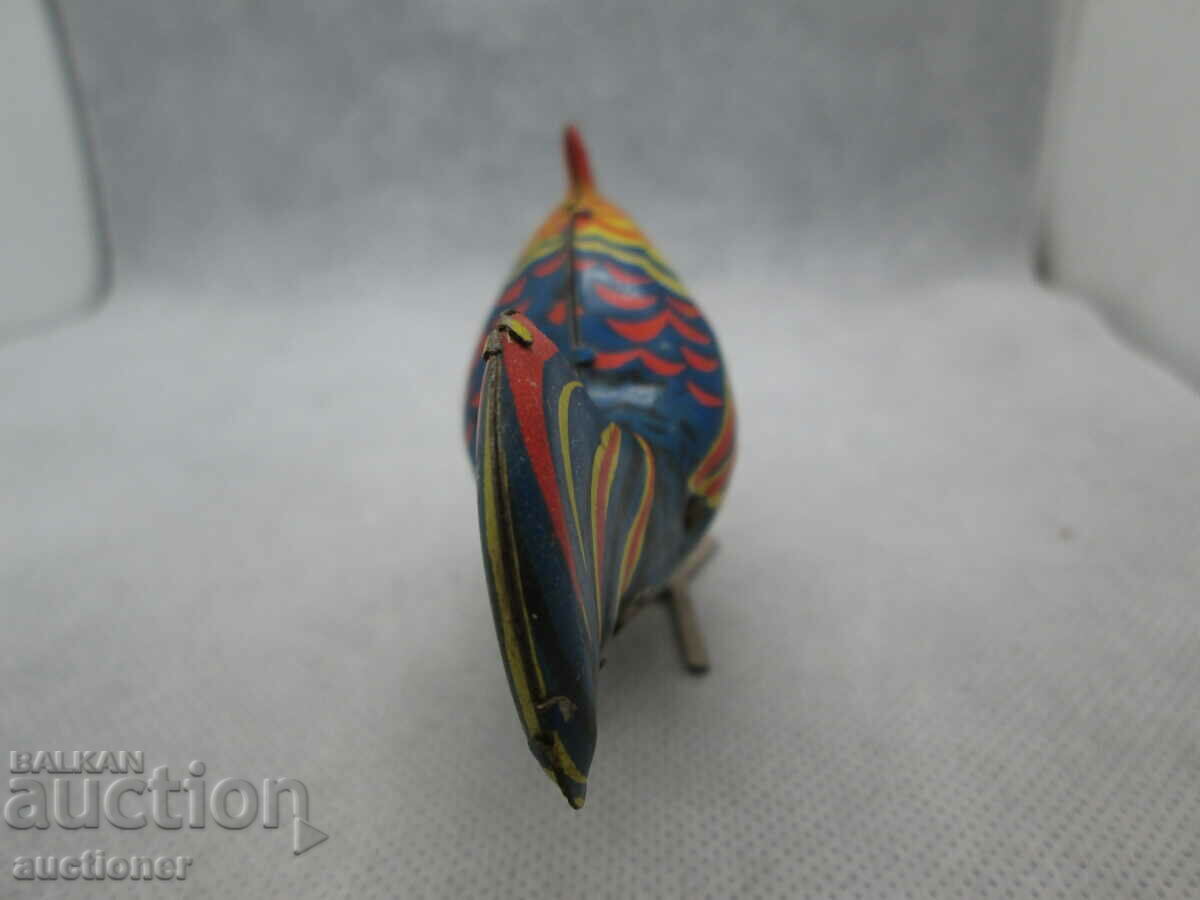 Delivery of RARE OLD METAL - SOC. TOY WITH MECHANISM, ROOSTER Delivery of RARE OLD METAL - SOC. TOY WITH MECHANISM, ROOSTER