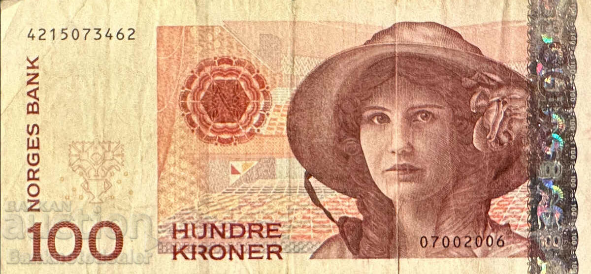 Norway 100 Kroner 2004 Pick 49b Ref 4095