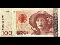 Norway 100 Kroner 2010 Pick 49f Ref 7613