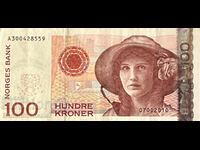 Norway 100 Kroner 2010 Pick 49f Ref 8559