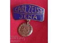 A rare sign. 25 J. CARL ZEISS JENA - OPTICS. SPORTS