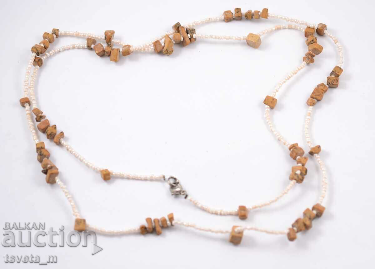 Women's necklace, necklace, handmade, natural stones with price 12.00 BGN | € 6.14 Women's necklace, necklace, handmade, natural stones with price 12.00 BGN | € 6.14
