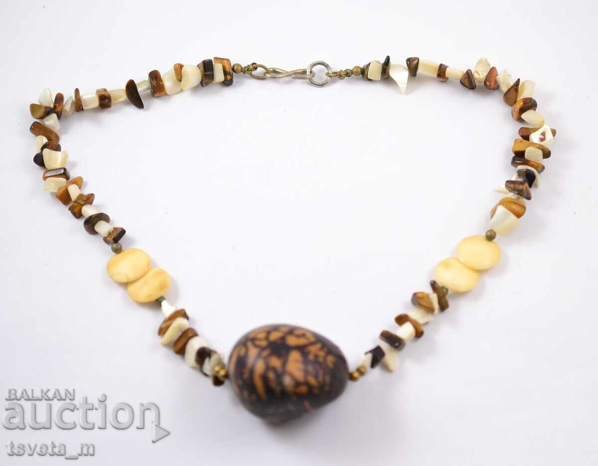 Women's necklace, necklace, handmade, natural stones with price 7.00 BGN | € 3.58 Women's necklace, necklace, handmade, natural stones with price 7.00 BGN | € 3.58