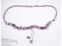 Women's necklace, necklace, handmade, natural stones