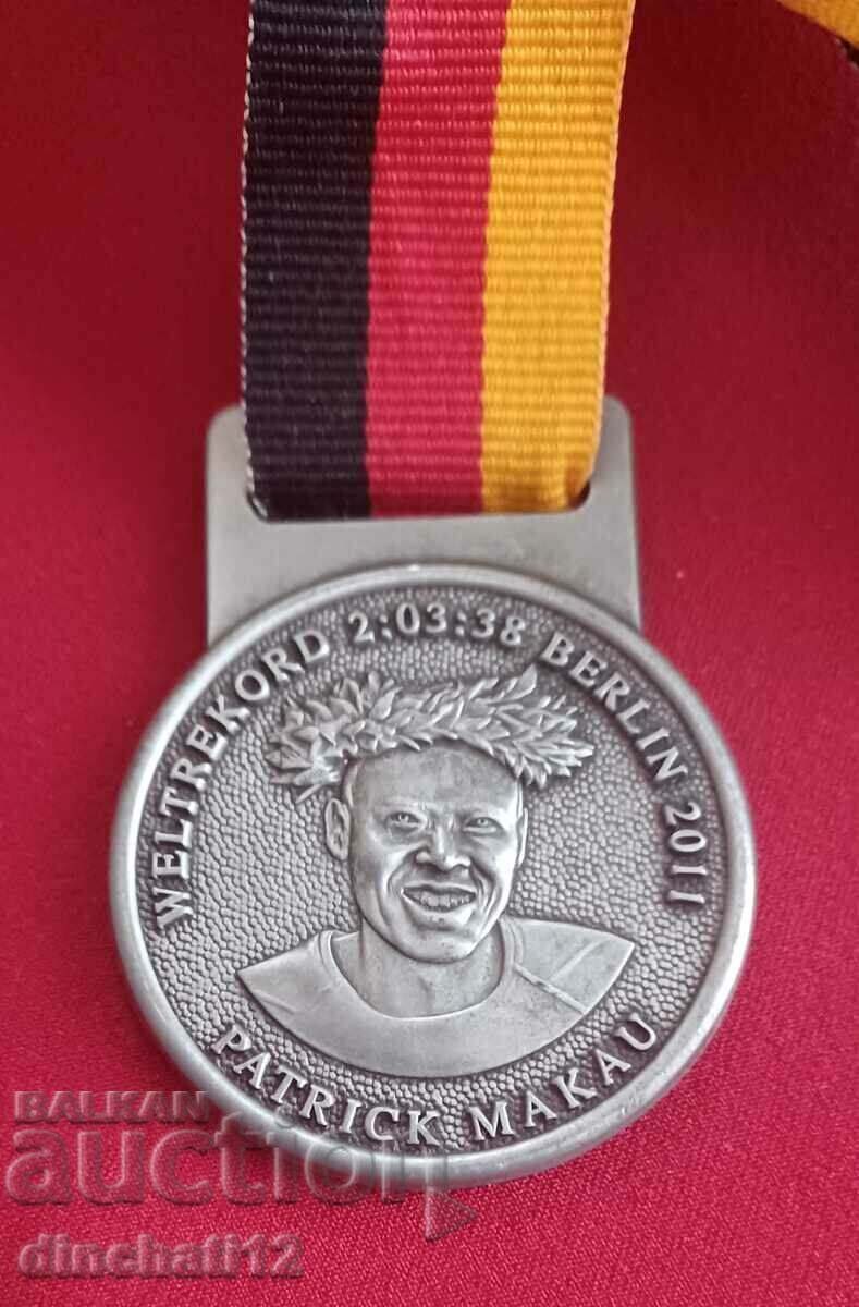 Берлин Маратон BMW Berlin Marathon Medal 2012