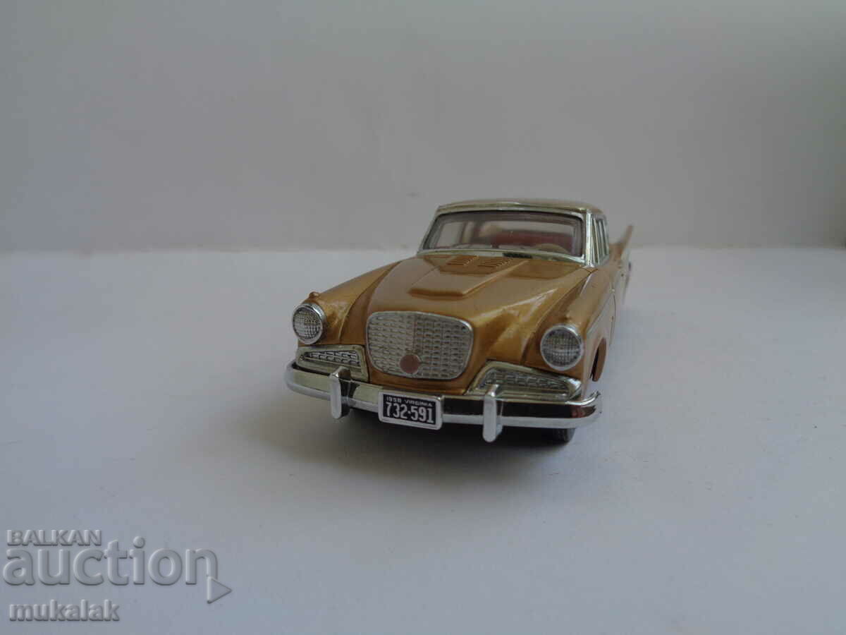 1:43 DINKY MATCHBOX STUDEBAKER GOLDEN HAWK MODEL TROLLEY with price 25.00 BGN | € 12.78 1:43 DINKY MATCHBOX STUDEBAKER GOLDEN HAWK MODEL TROLLEY with price 25.00 BGN | € 12.78