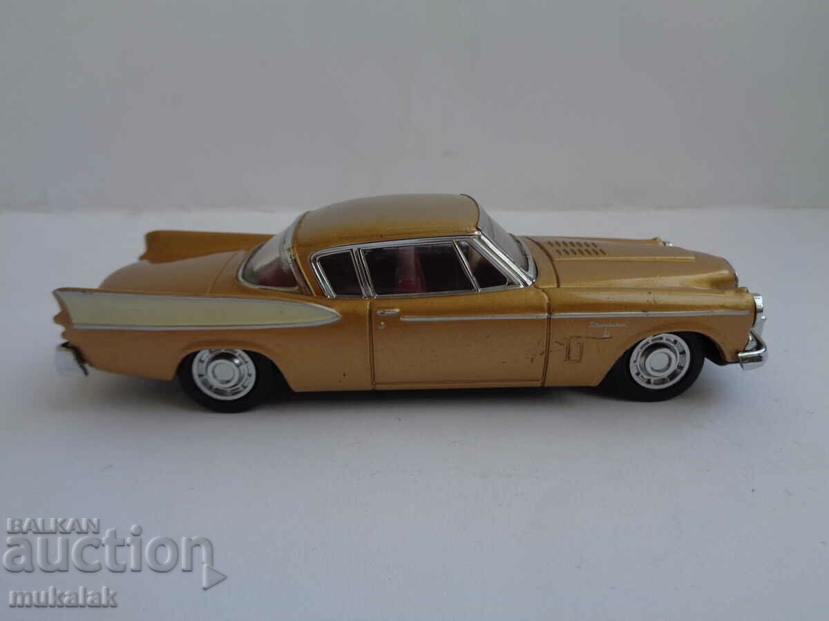 Auction 1:43 DINKY MATCHBOX STUDEBAKER GOLDEN HAWK MODEL TROLLEY Auction 1:43 DINKY MATCHBOX STUDEBAKER GOLDEN HAWK MODEL TROLLEY