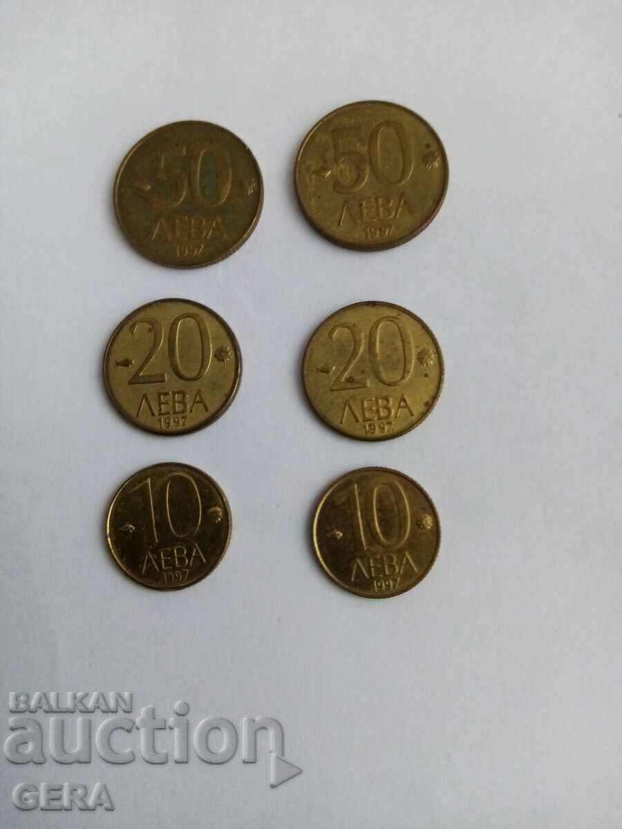 lot of coins 1997