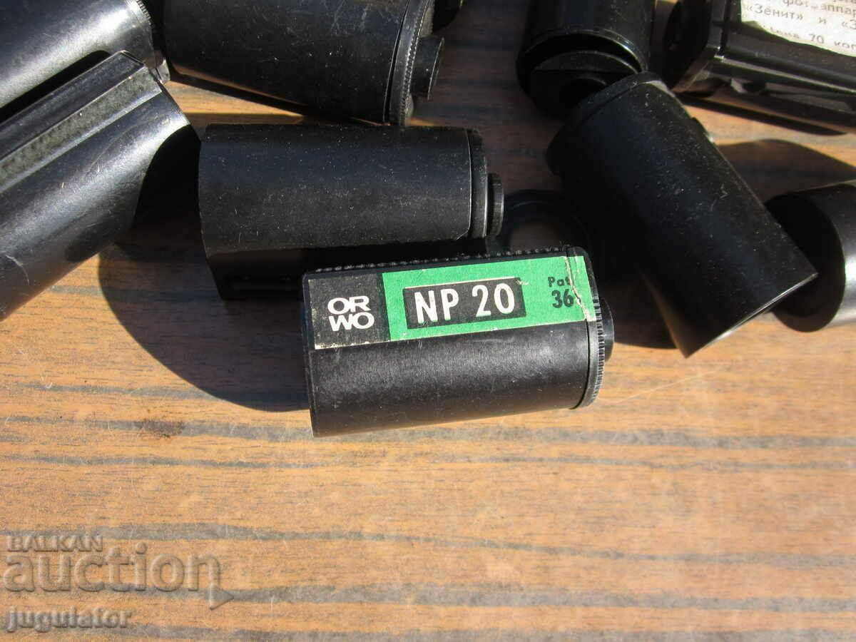 lot Russian cartridges Zenit Zorkiy camera cartridge - 5 lot Russian cartridges Zenit Zorkiy camera cartridge - 5