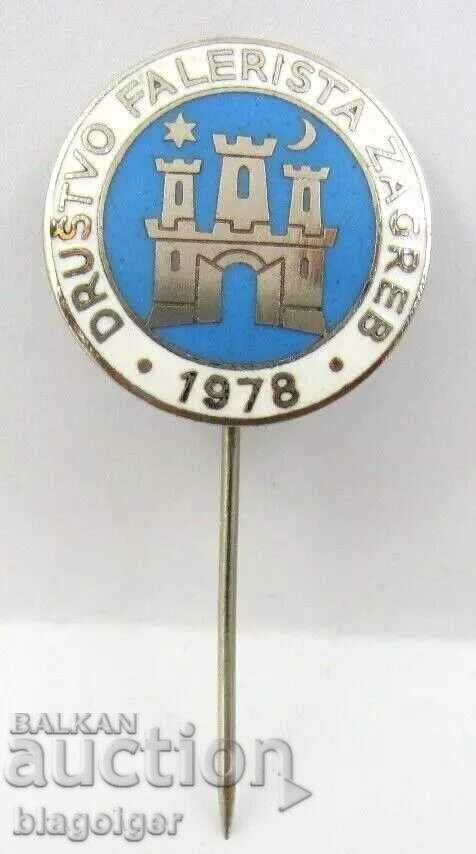 Auction Society of Falerists in Zagreb Croatia-Faleristics-1978 Auction Society of Falerists in Zagreb Croatia-Faleristics-1978