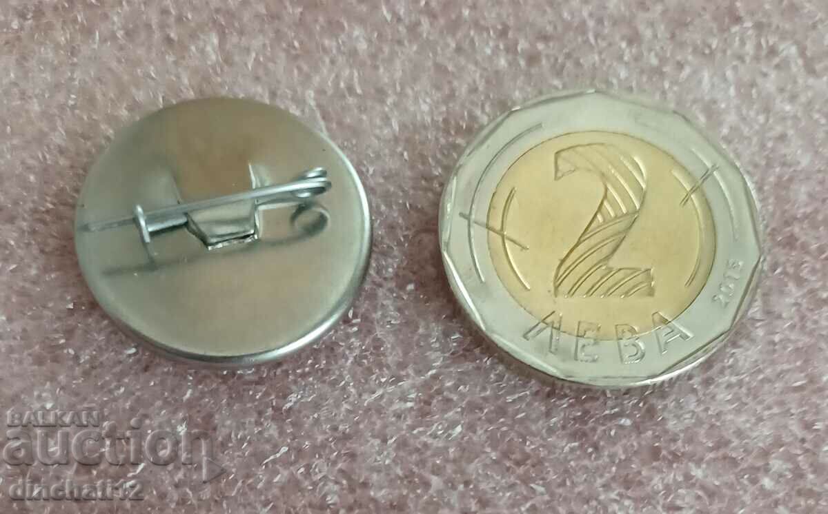 Auction Badge of the BKP Bulgaria NRB - XII Congress of the Communist Congress Auction Badge of the BKP Bulgaria NRB - XII Congress of the Communist Congress