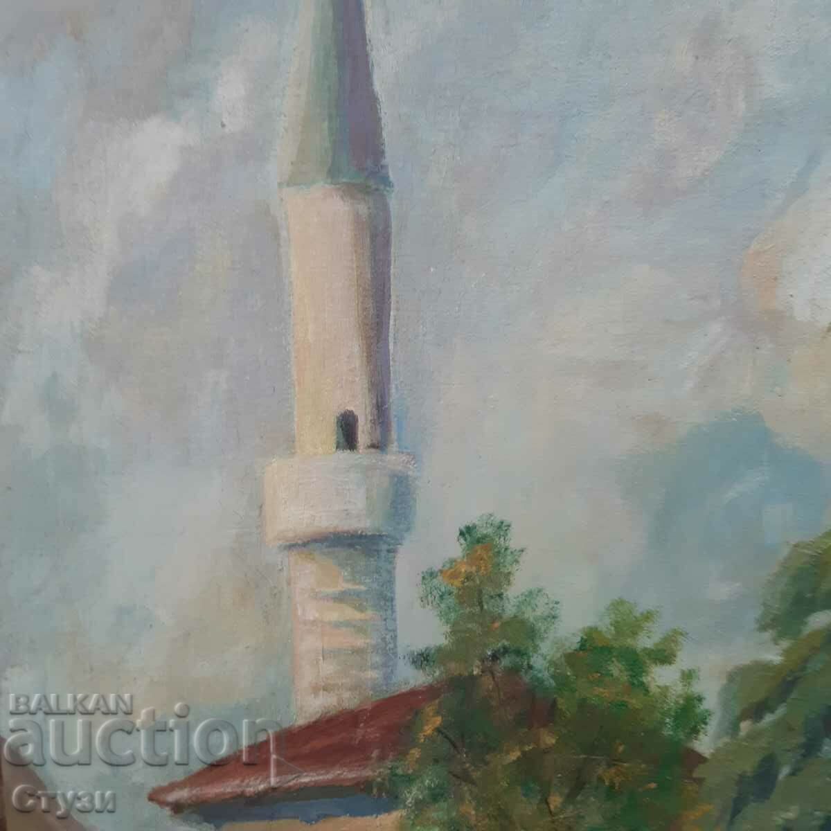 K. Golov, «From Plovdiv 1362-1930», λάδι, 65x40 εκ. με τιμή € 170.00 | 332.49 BGN K. Golov, «From Plovdiv 1362-1930», λάδι, 65x40 εκ. με τιμή € 170.00 | 332.49 BGN