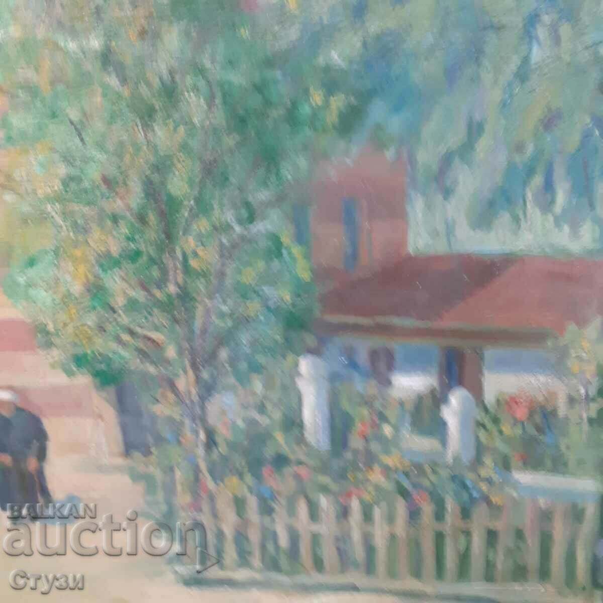 K. Golov, "From Plovdiv 1362-1930", oil, 65x40 cm - 5 K. Golov, "From Plovdiv 1362-1930", oil, 65x40 cm - 5