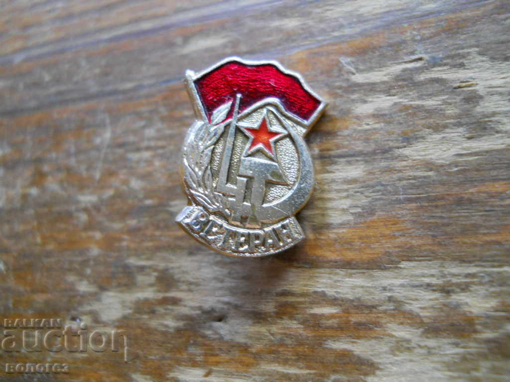 Breastplate "Veteran of the Great Patriotic War"