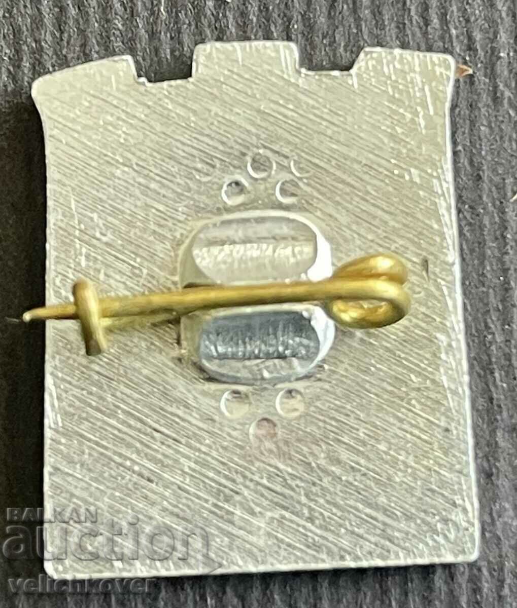 38319 Bulgaria sign coat of arms city of Blagoevgrad with price 3.00 BGN | € 1.53 38319 Bulgaria sign coat of arms city of Blagoevgrad with price 3.00 BGN | € 1.53