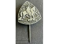 38328 Bulgaria sign coat of arms Hungarian horseman Shumen