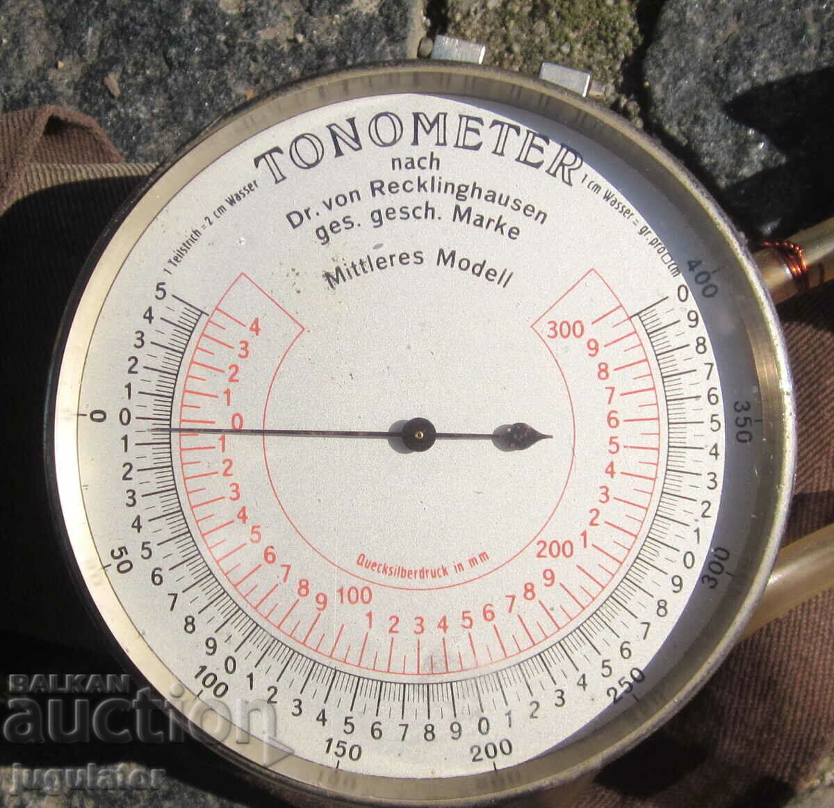 Delivery of old German medical mechanical tonometer 1930s Delivery of old German medical mechanical tonometer 1930s