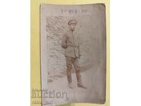 I am selling an old photo, card - military.