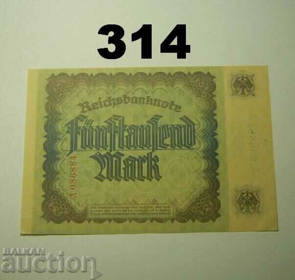 Berlin 5000 mark 1922 AUNC Germany with price 30.00 BGN | € 15.34 Berlin 5000 mark 1922 AUNC Germany with price 30.00 BGN | € 15.34