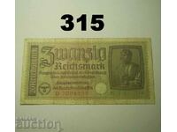 Германия 20 mark 1939-1944 Свастика