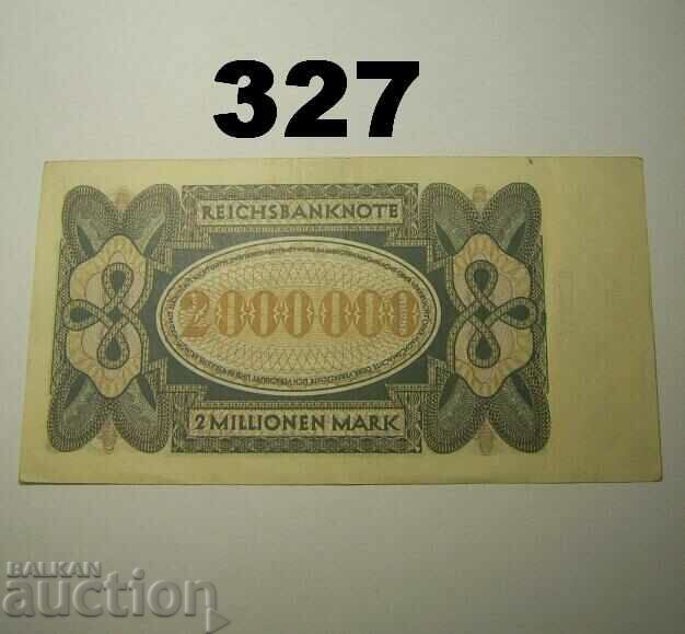Berlin 2 million mark 1923 XF+ Germany with price 13.00 BGN | € 6.65 Berlin 2 million mark 1923 XF+ Germany with price 13.00 BGN | € 6.65