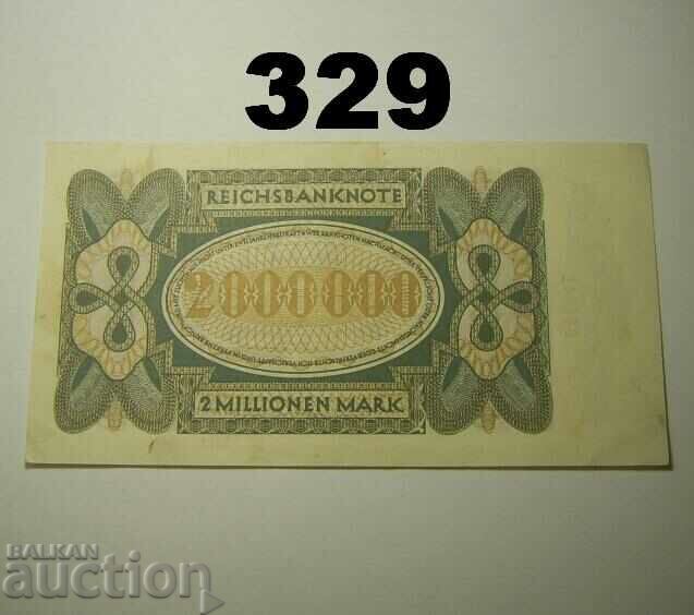 Berlin 2 million mark 1923 XF+ Germany with price 13.00 BGN | € 6.65 Berlin 2 million mark 1923 XF+ Germany with price 13.00 BGN | € 6.65