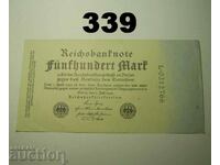 Berlin 500 mark 1922 AUNC Germany