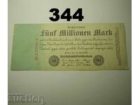 Berlin 5 million mark 1923 VF Germany