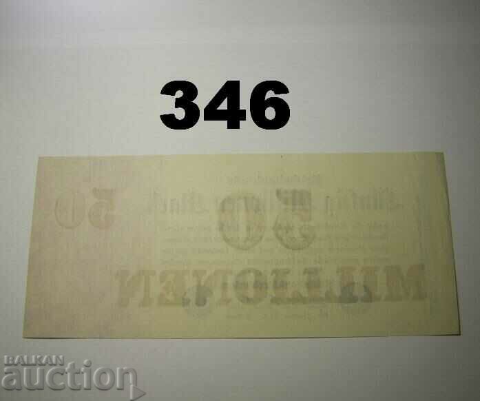 Berlin 50 million mark 1923 XF+ Germany with price 4.00 BGN | € 2.05
