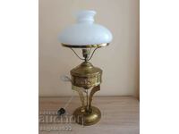 A large bronze night lamp!