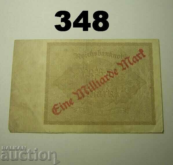 Berlin 1 milliarde mark 1922 VF Germany with price 4.00 BGN | € 2.05 Berlin 1 milliarde mark 1922 VF Germany with price 4.00 BGN | € 2.05