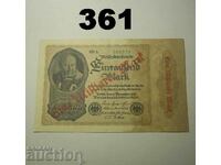 Berlin 1 miliarde mark 1922 XF+ Germania