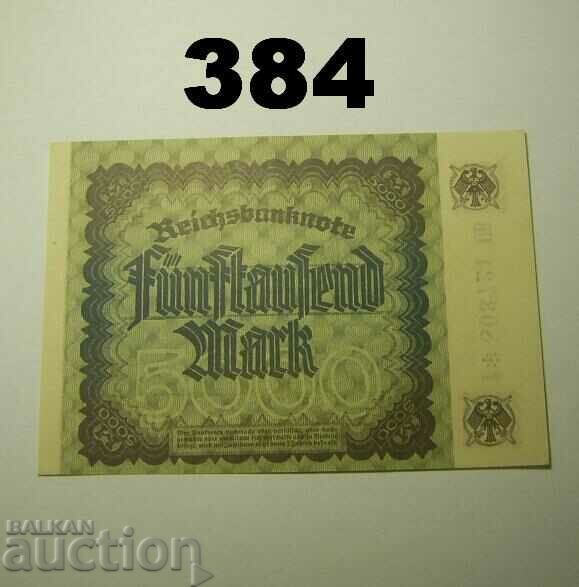 Berlin 5000 mark 1922 UNC Germany with price 9.00 BGN | € 4.60 Berlin 5000 mark 1922 UNC Germany with price 9.00 BGN | € 4.60