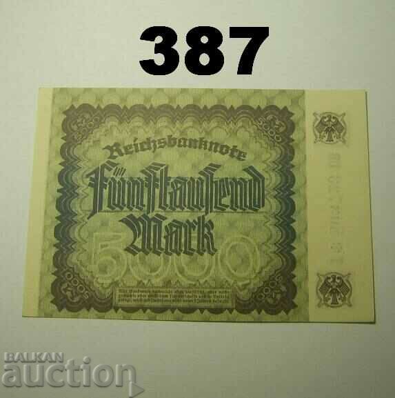 Berlin 5000 mark 1922 UNC Germany with price 9.00 BGN | € 4.60 Berlin 5000 mark 1922 UNC Germany with price 9.00 BGN | € 4.60