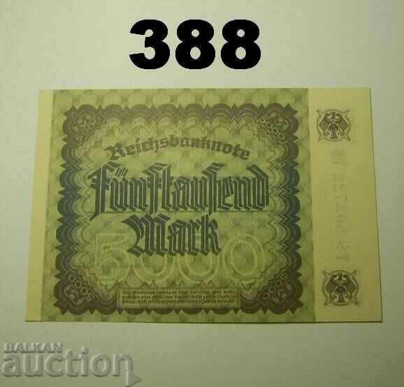 Berlin 5000 mark 1922 UNC Germany with price 9.00 BGN | € 4.60 Berlin 5000 mark 1922 UNC Germany with price 9.00 BGN | € 4.60