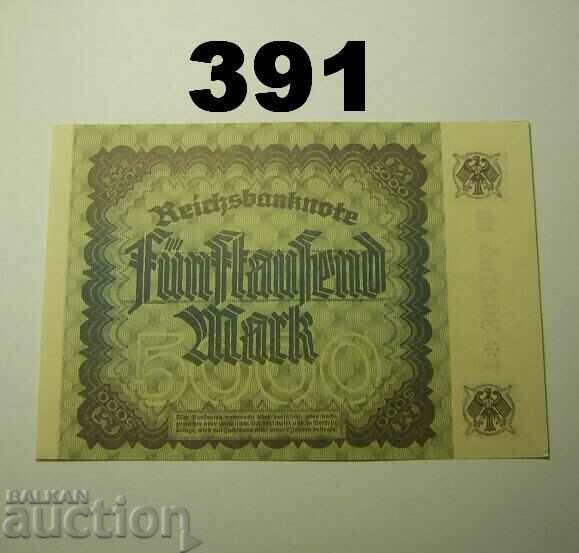 Berlin 5000 mark 1922 UNC Germany with price 9.00 BGN | € 4.60