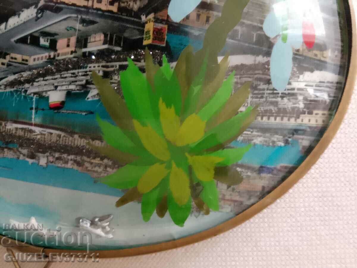 Convex Oval Glass Frame Geneva Souvenir Photo - 6