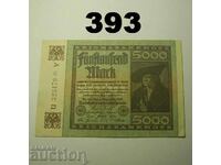 Berlin 5000 mark 1922 XF Germania