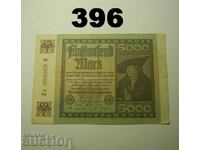 RR! Βερολίνο 5000 mark 1922 VF "Wz. Wellen"