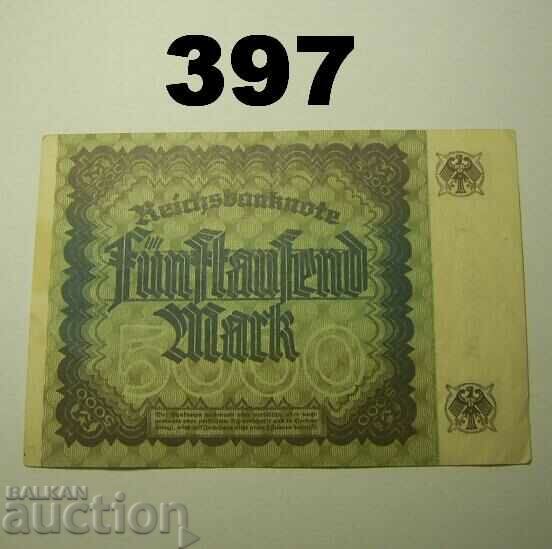 Berlin 5000 mark 1922 XF+ Germany with price 4.00 BGN | € 2.05 Berlin 5000 mark 1922 XF+ Germany with price 4.00 BGN | € 2.05