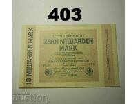 Berlin 10 milliarden mark 1923 XF+ Germany