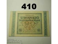 Berlin 20 milliarden mark 1923 XF Germany