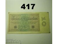 Berlin 10 milliarden mark 1923 Germany