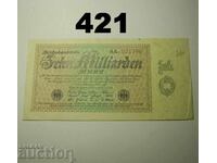 Berlin 10 milliarden mark 1923 XF Germany