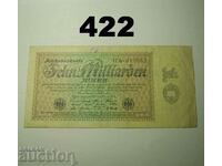 Berlin 10 miliarden mark 1923 VF Germania